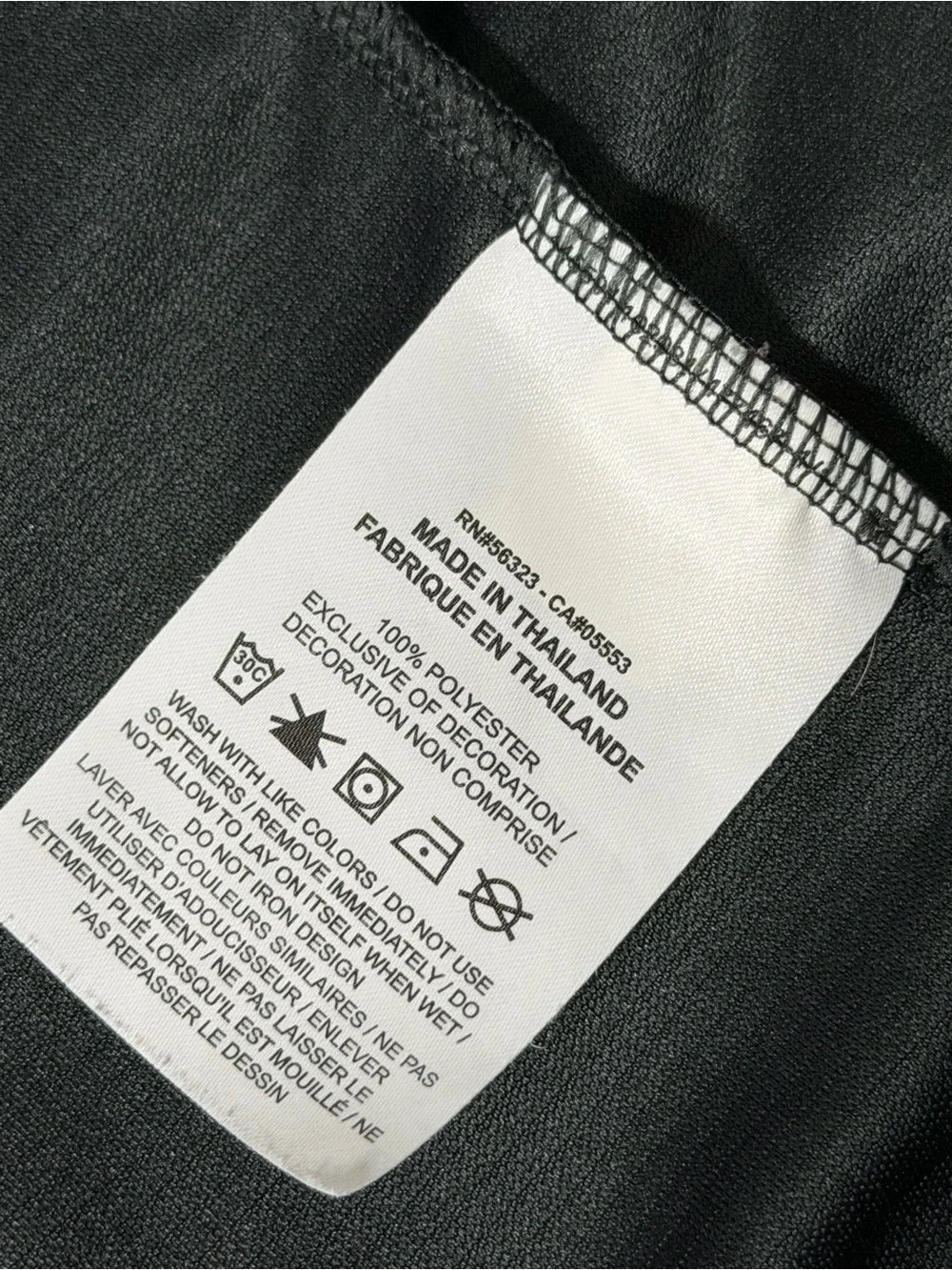 Nike Men's Black and Dark Gray Striped Dri-FIT Polo